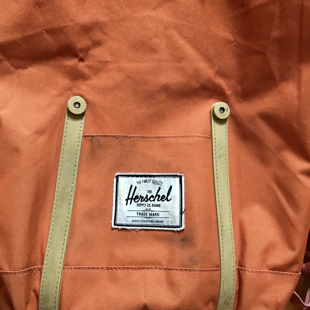 Herschel Supply Company Retreat Backpack Orange - Picture 3 of 5